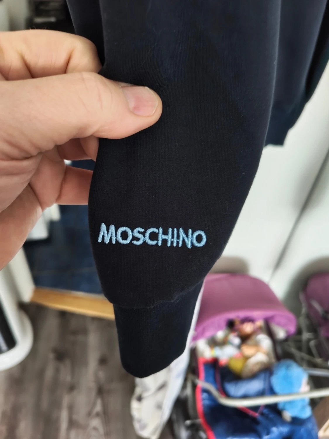Svart Moschino tröja med björn - 3