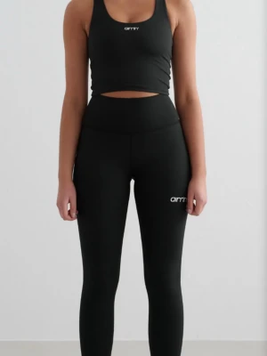 Svart Aim'n träningsbyxor  - Black Core Tights från aimn. Köpta för 700kr. Skriv för fler bilder💕