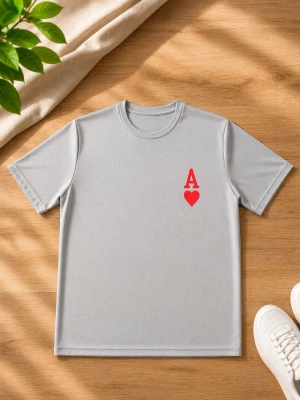 Hjärtans ess för Boss of all Bosses T-shirt - Storlek: S, nytt skick, skickas alltid inom 1 dag, snygg t- shirt från themobwife!