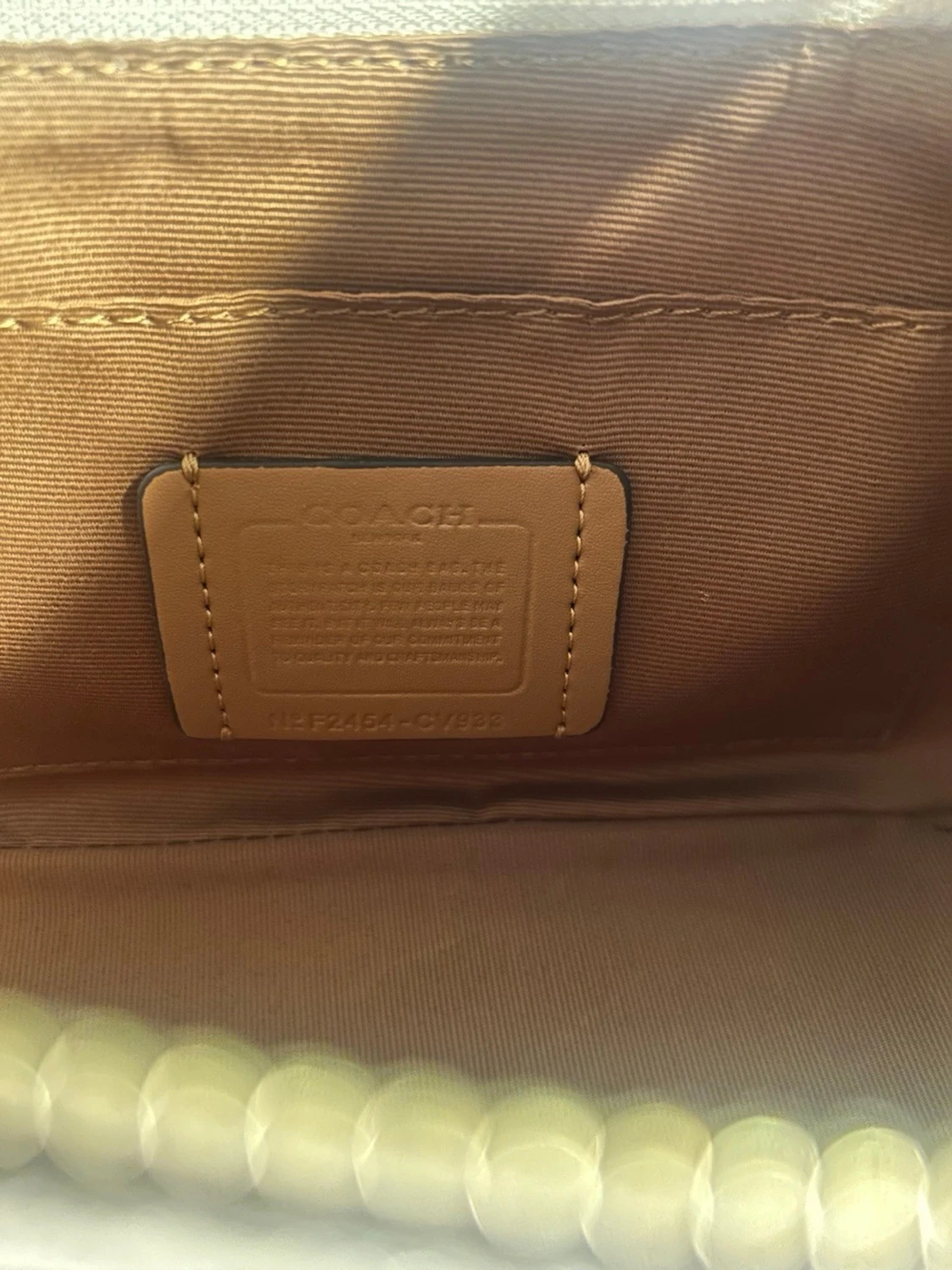 Coach Teri Shoulder bag Signature Canvas (Sand) - 5