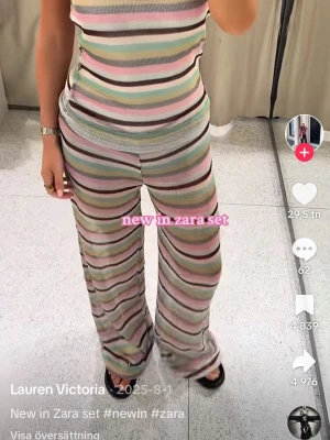 Randigt set från Zara i pastell, söker‼️ - Söker detta set från zara i s/m💕skriv om ni är intresserade av att sälja🌸