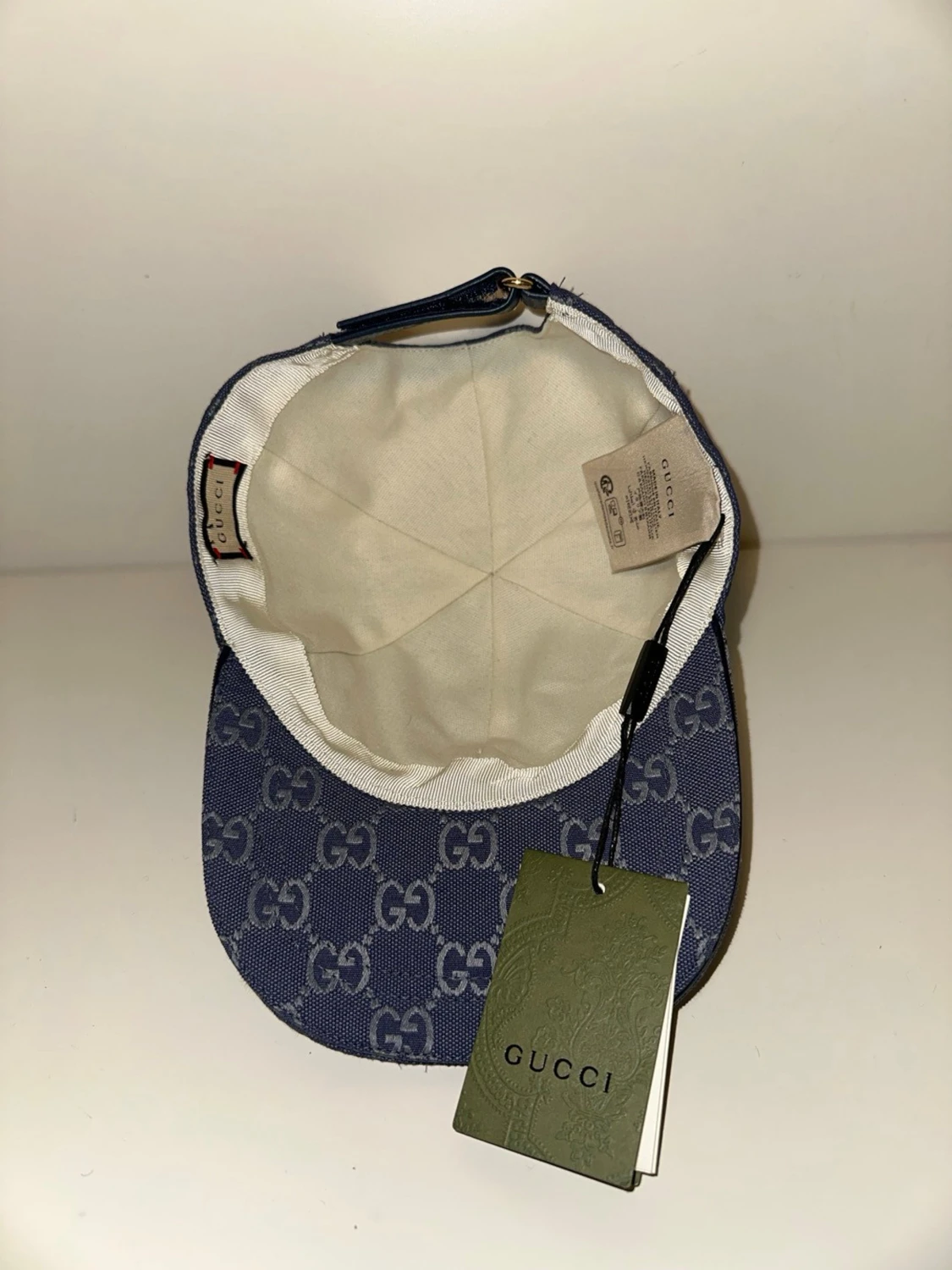 Blå GG-monogram keps från Gucci - 2