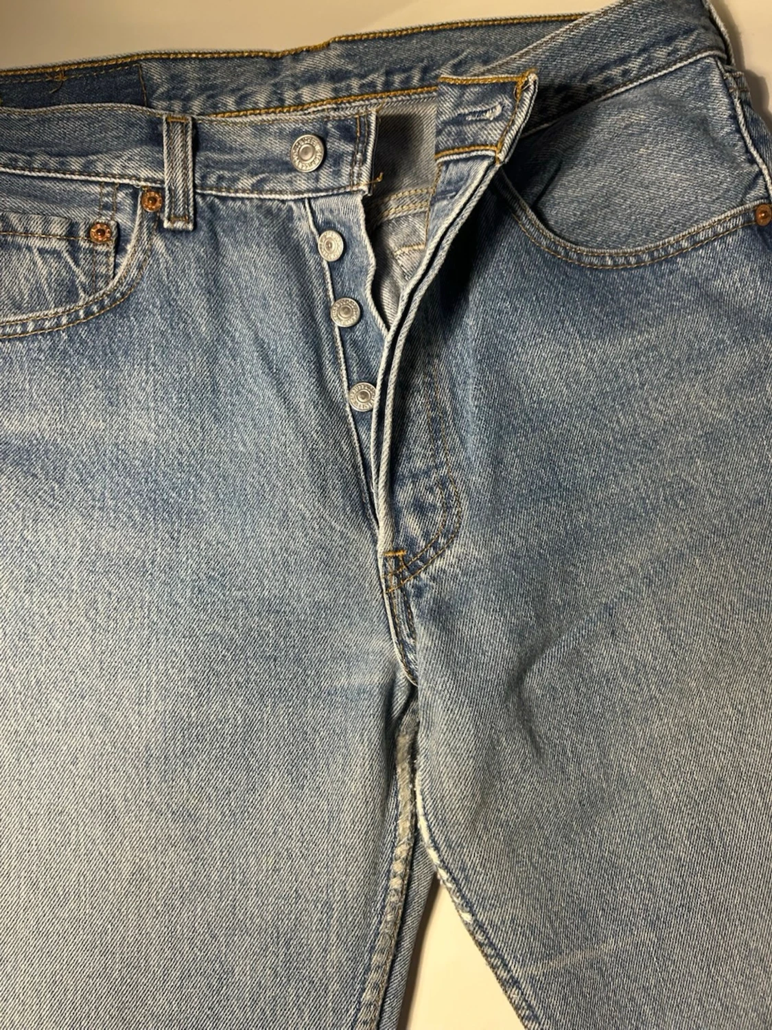  Blåa Levis Jeans 501 - 4