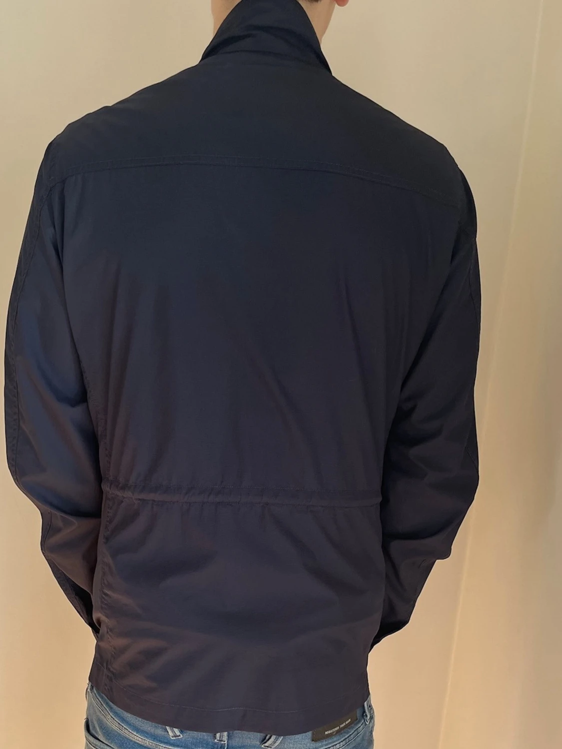 Mörkblå Woolrich Fieldjacka  - 1