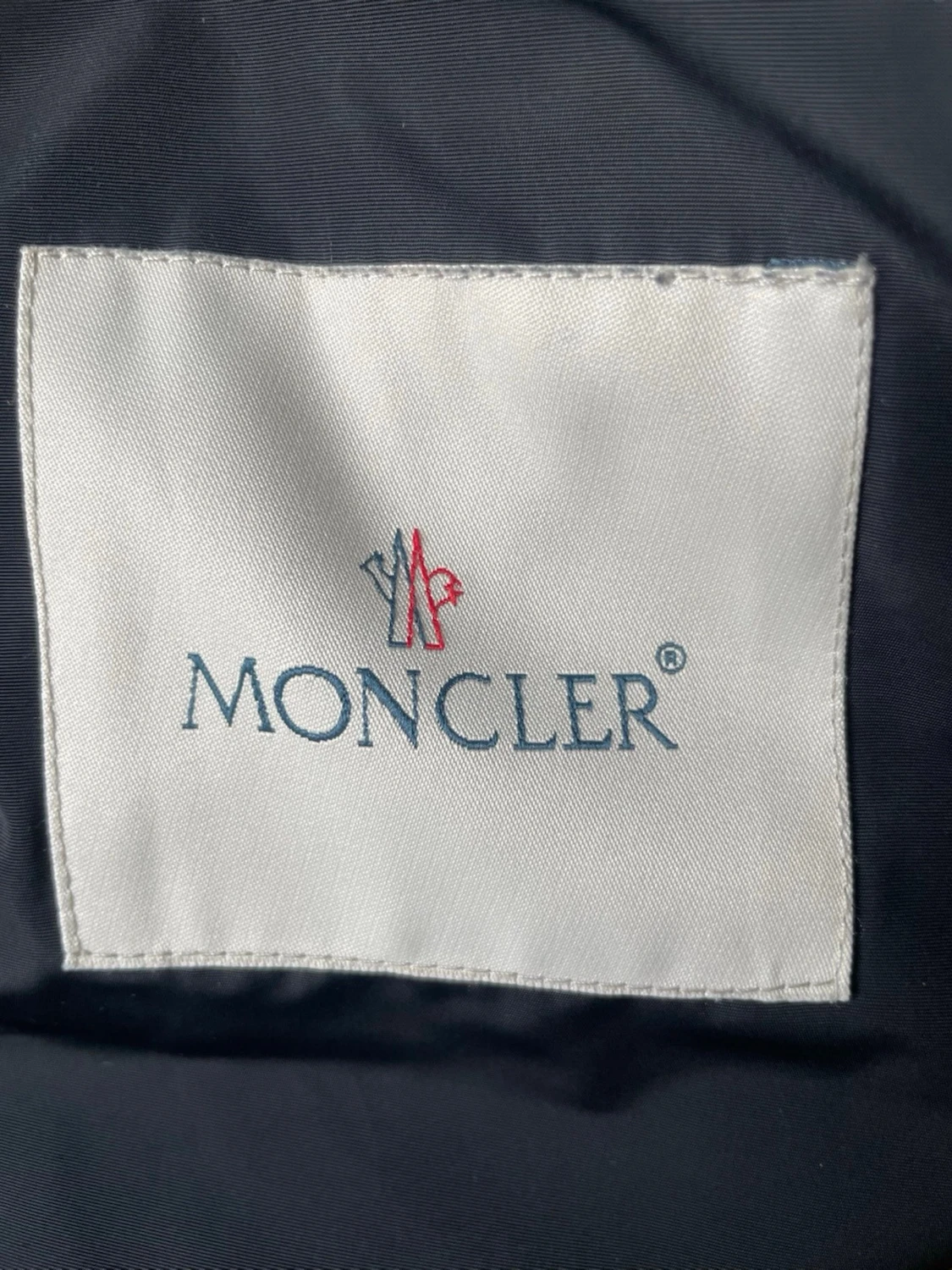 Mörkblå windbreaker från Moncler - 3