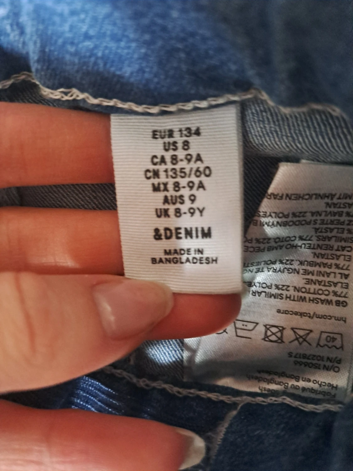 Jeansshorts från hm - 2