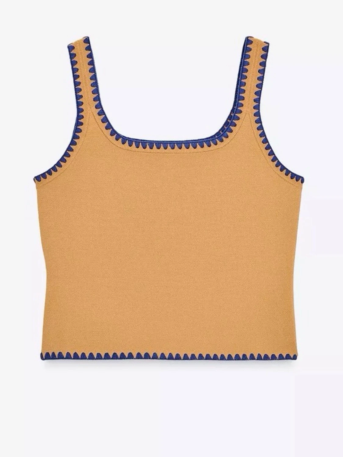 Beige linnetopp  - 1