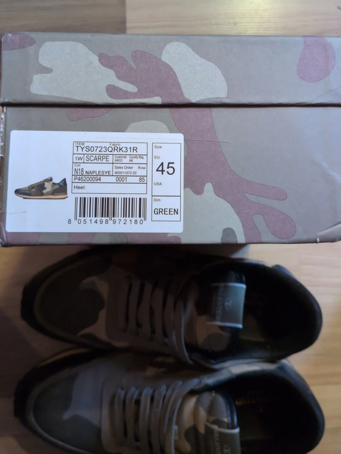 Valentino rockrunner skor  - 6