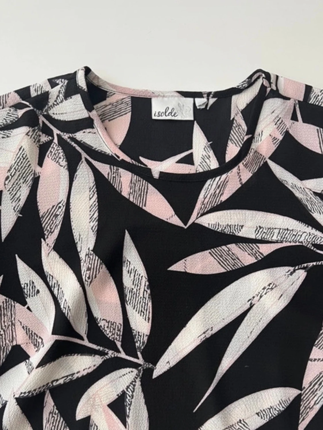 Svart mönstrad klänning från Isolde - 1