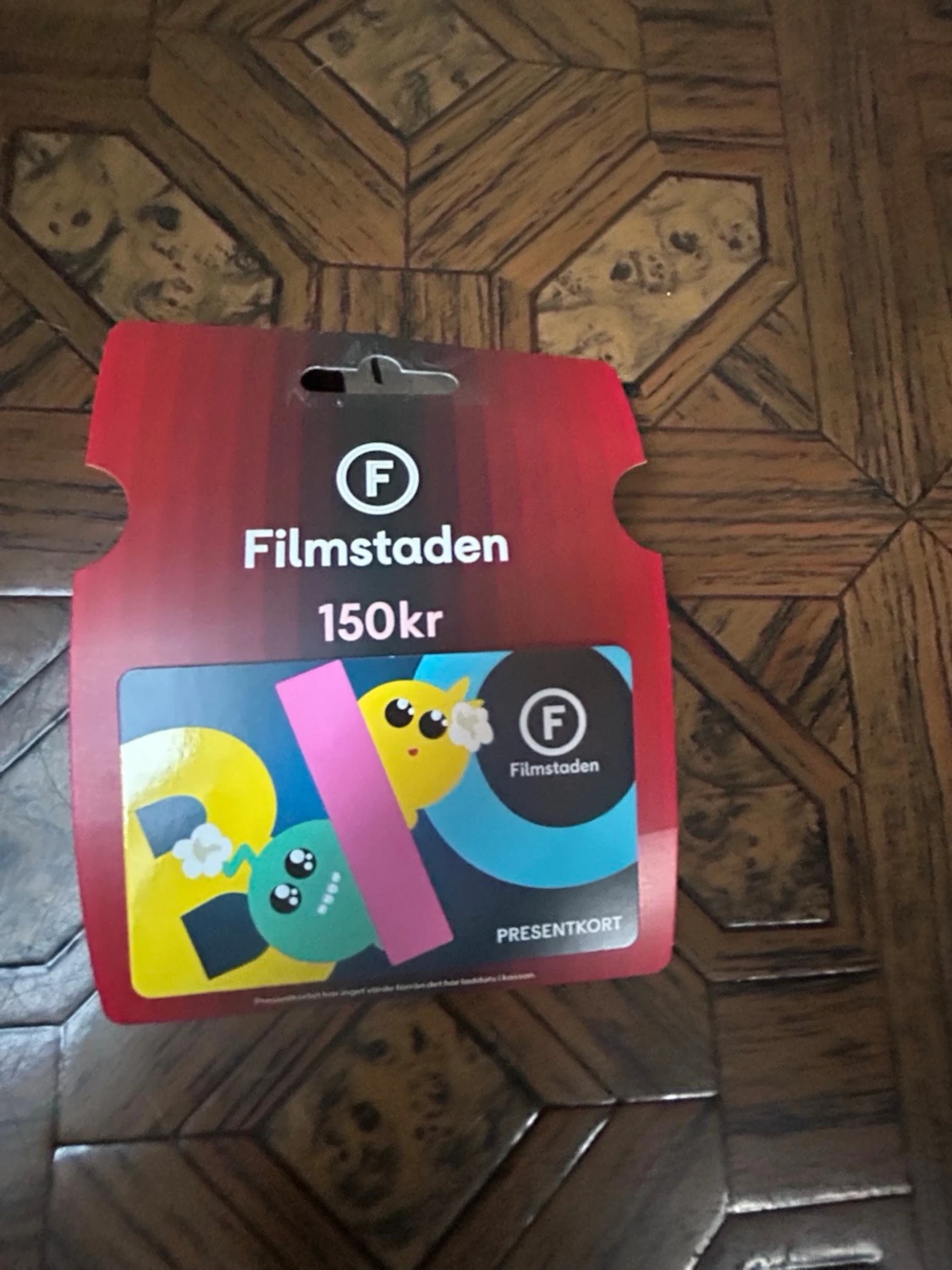 Filmstaden presentkort 150kr - 1