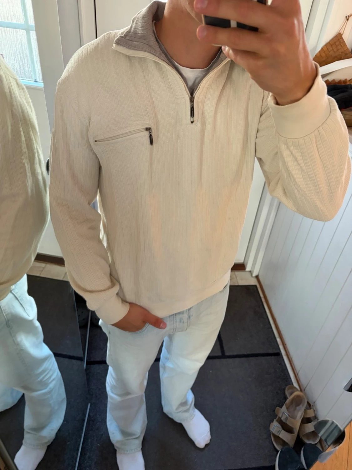 Vintage halv zip