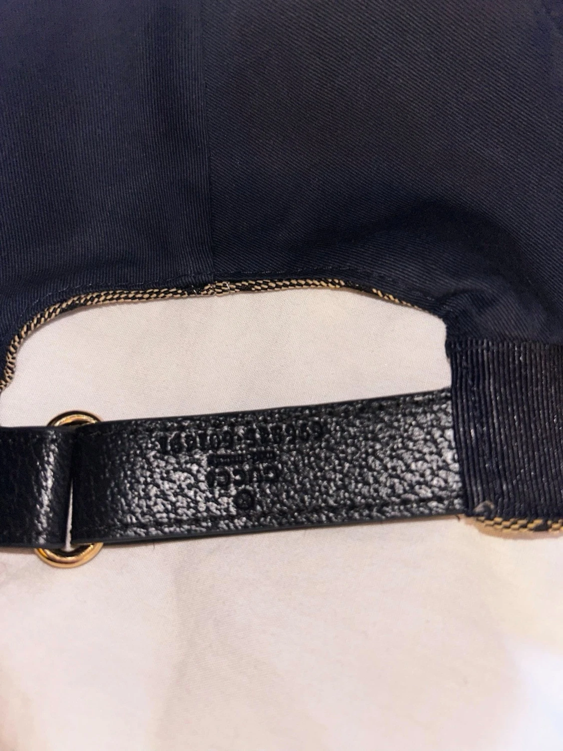 Beige/blå Gucci keps - 2