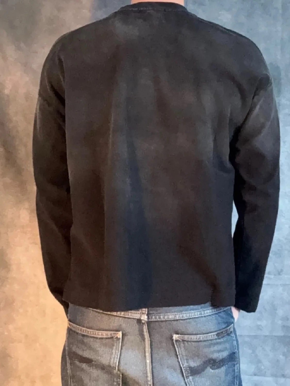 Svart långärmad topp Acne Studios - 3