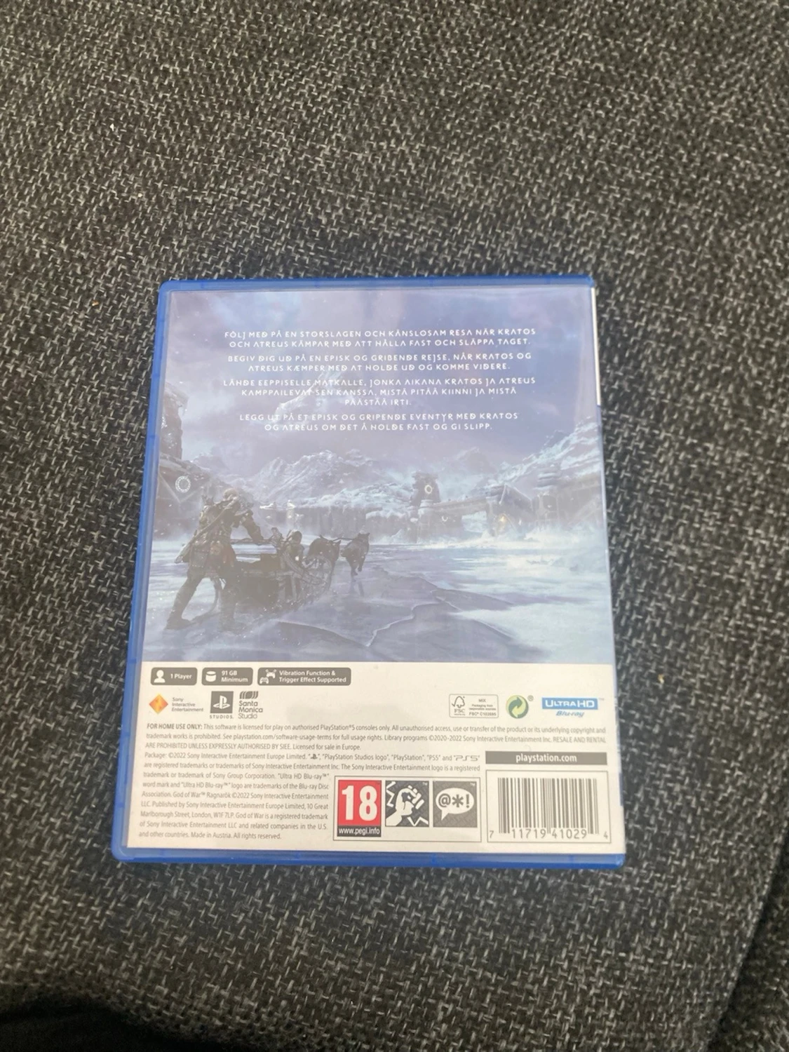 God of War Ragnarök PS5 spel - 1