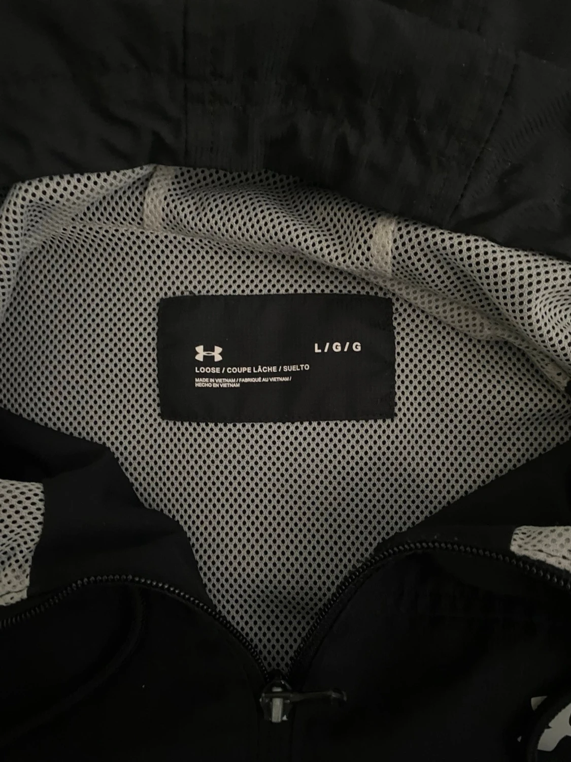 Svart vindjacka från Under Armour - 2