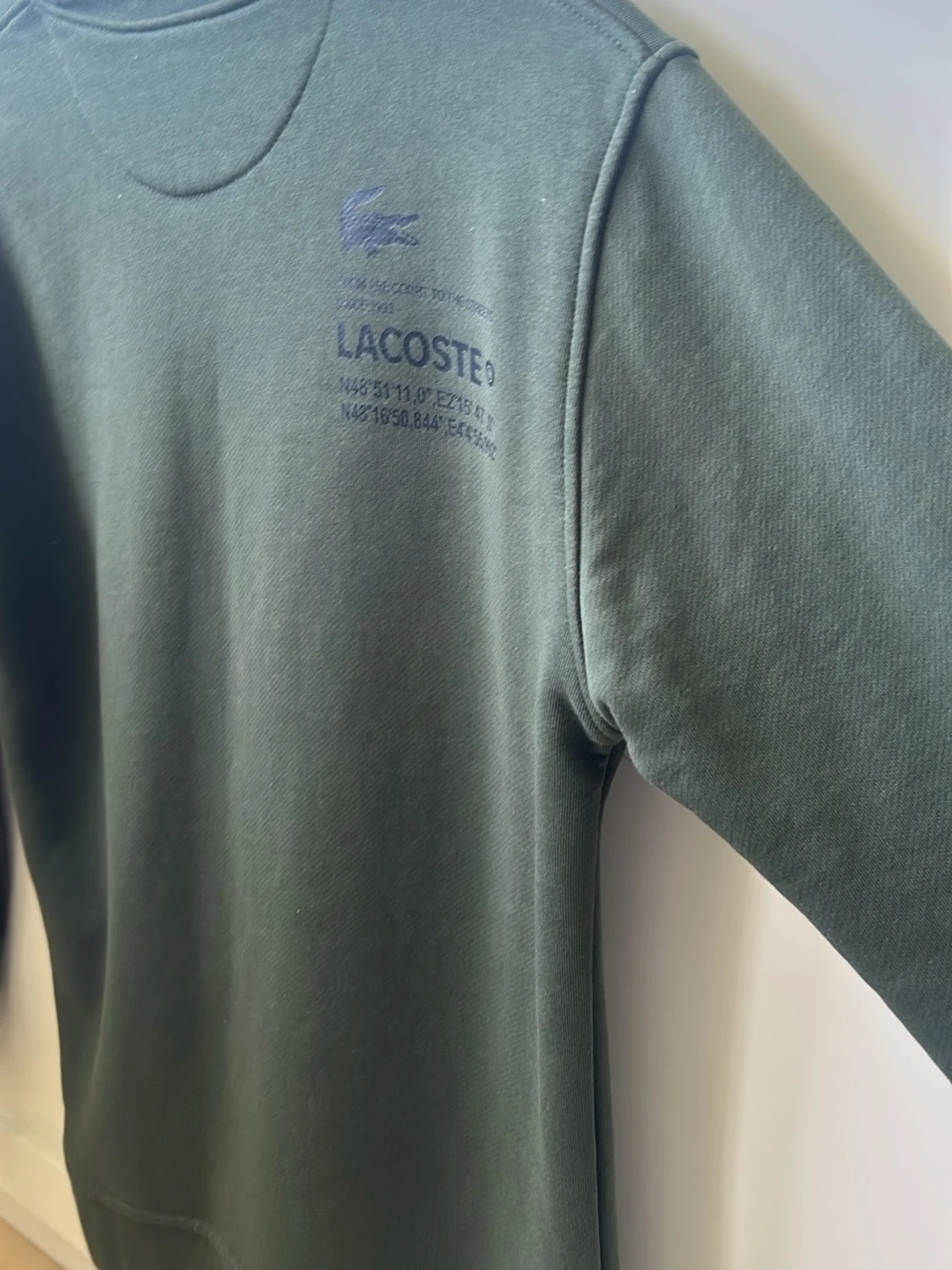 Mörkgrön sweatshirt från Lacoste - 3