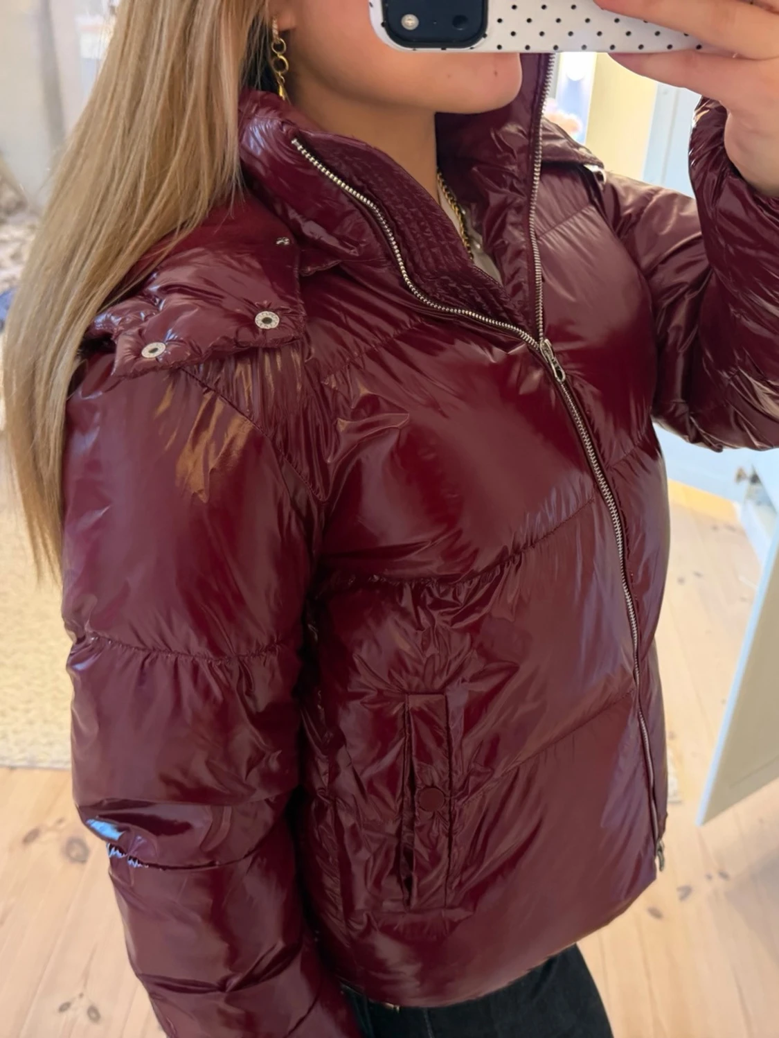 vinröd jacka❤️ - 1