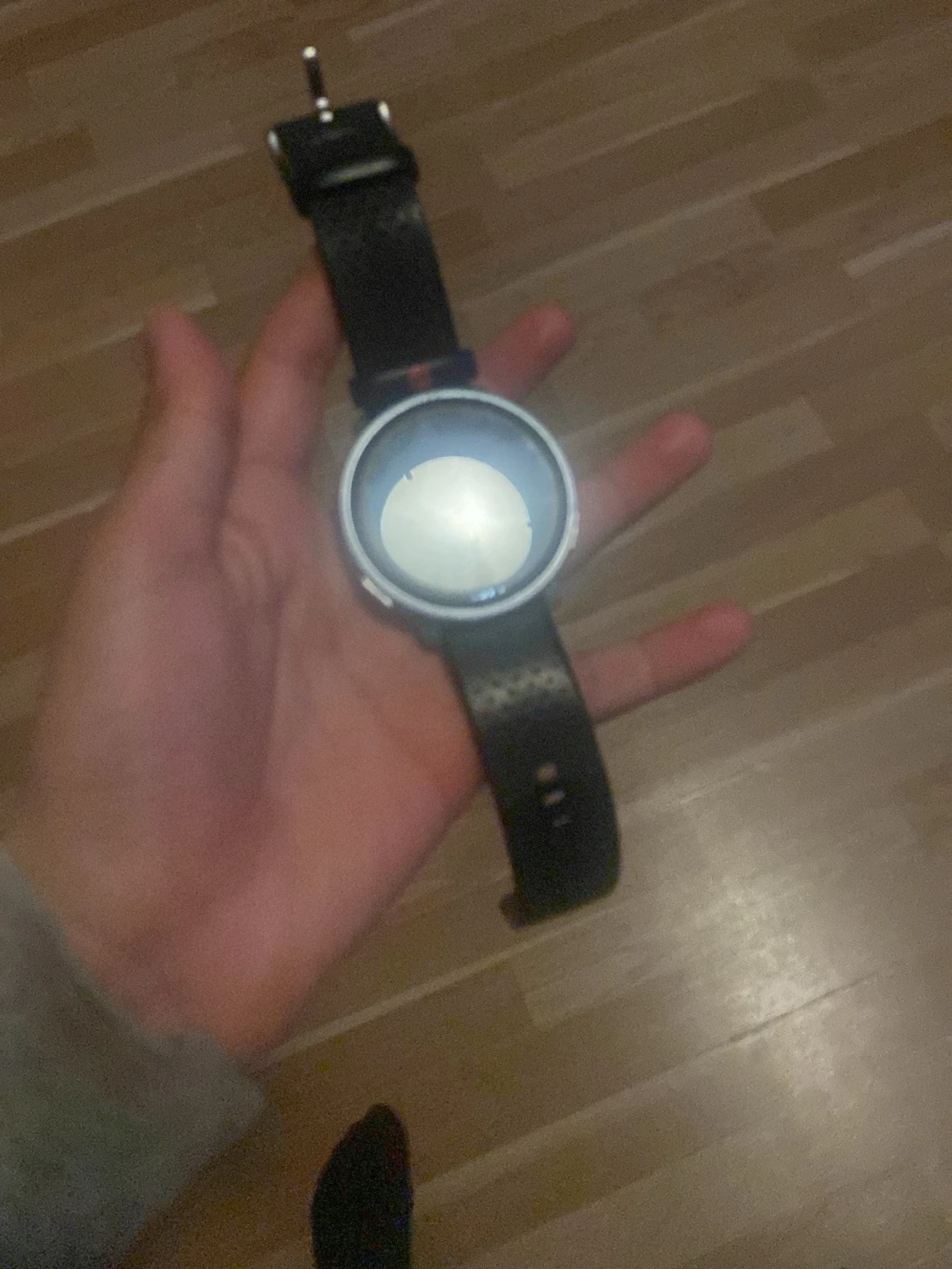 Polar klocka Svart smartklocka med silikonarmband - 1
