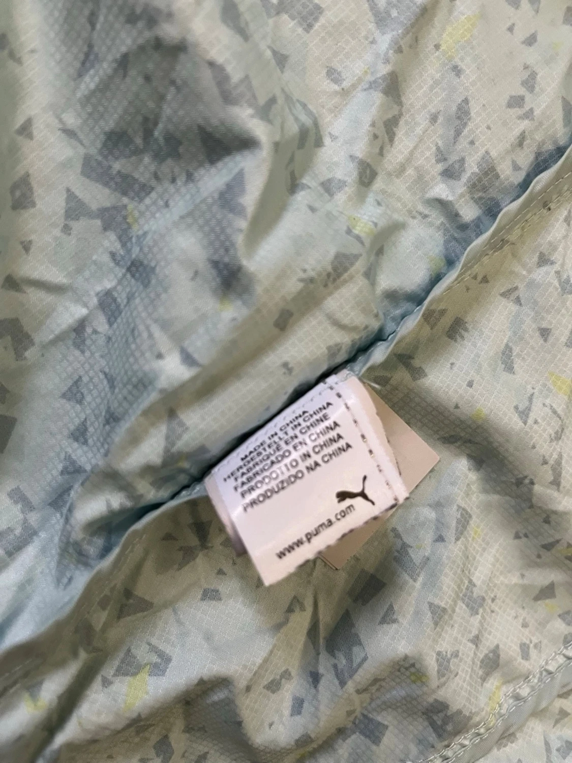 Mönstrad vindjacka från Puma - 6