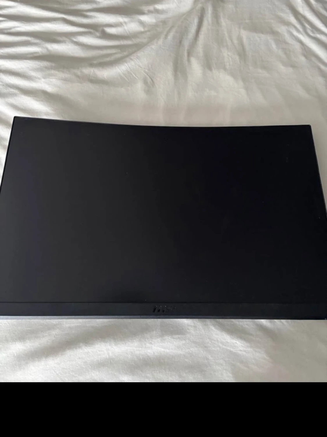 MSI 144hz skärm stativ följer med. - 1