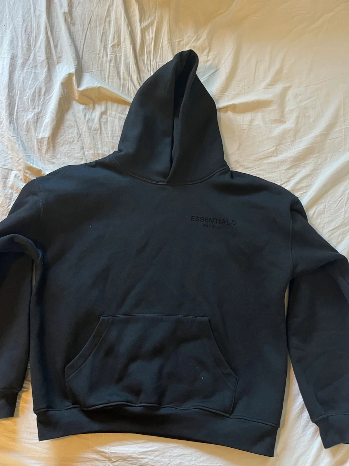 Svart Essentials Fear of God hoodie - 1