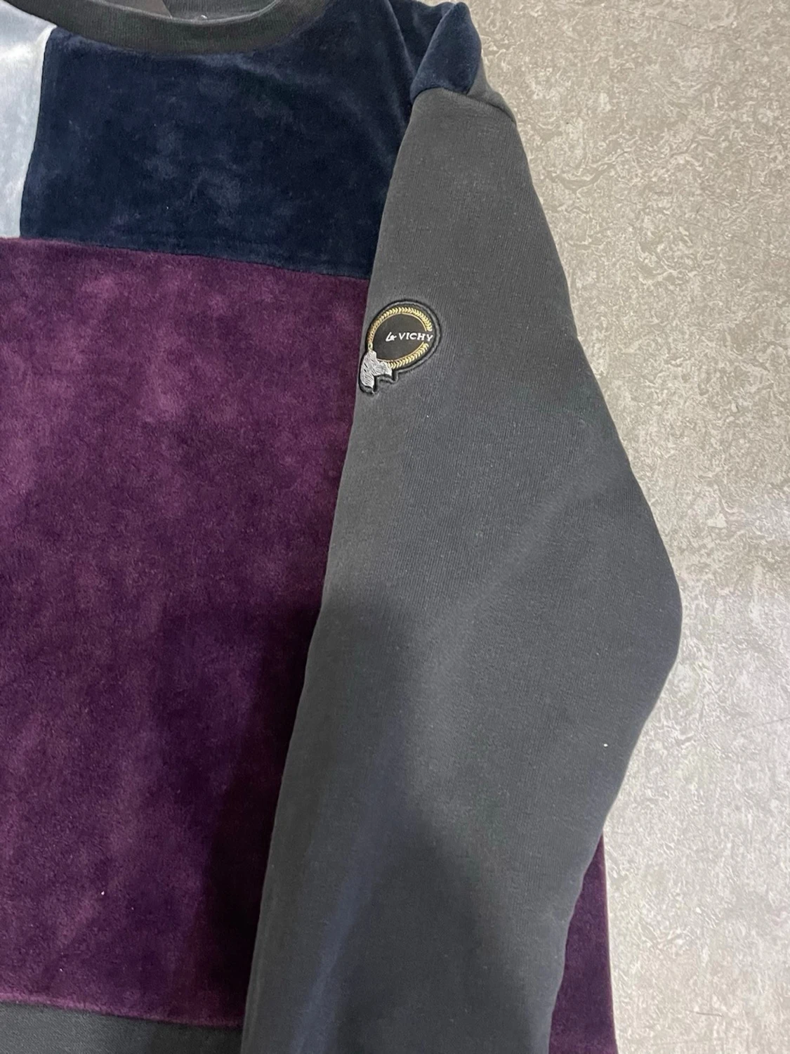 Patchwork sweatshirt från Vichy - 1