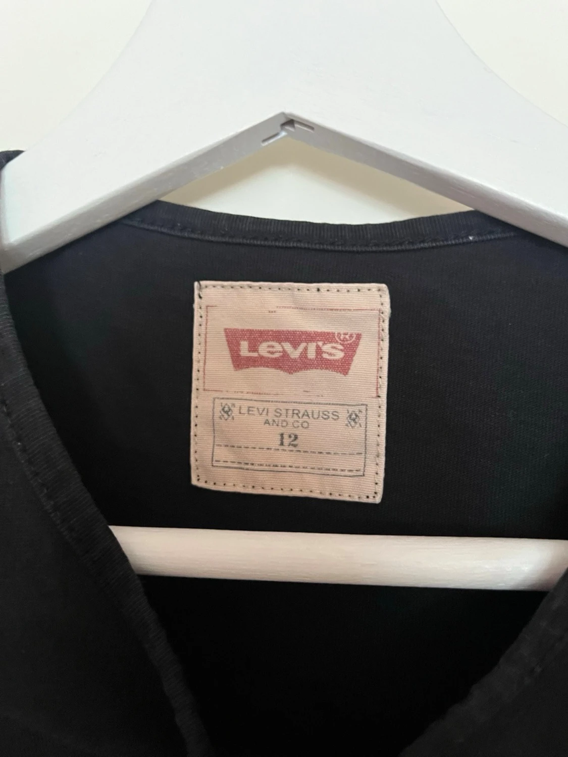 Svart Levi's t-shirt med tryck - 2