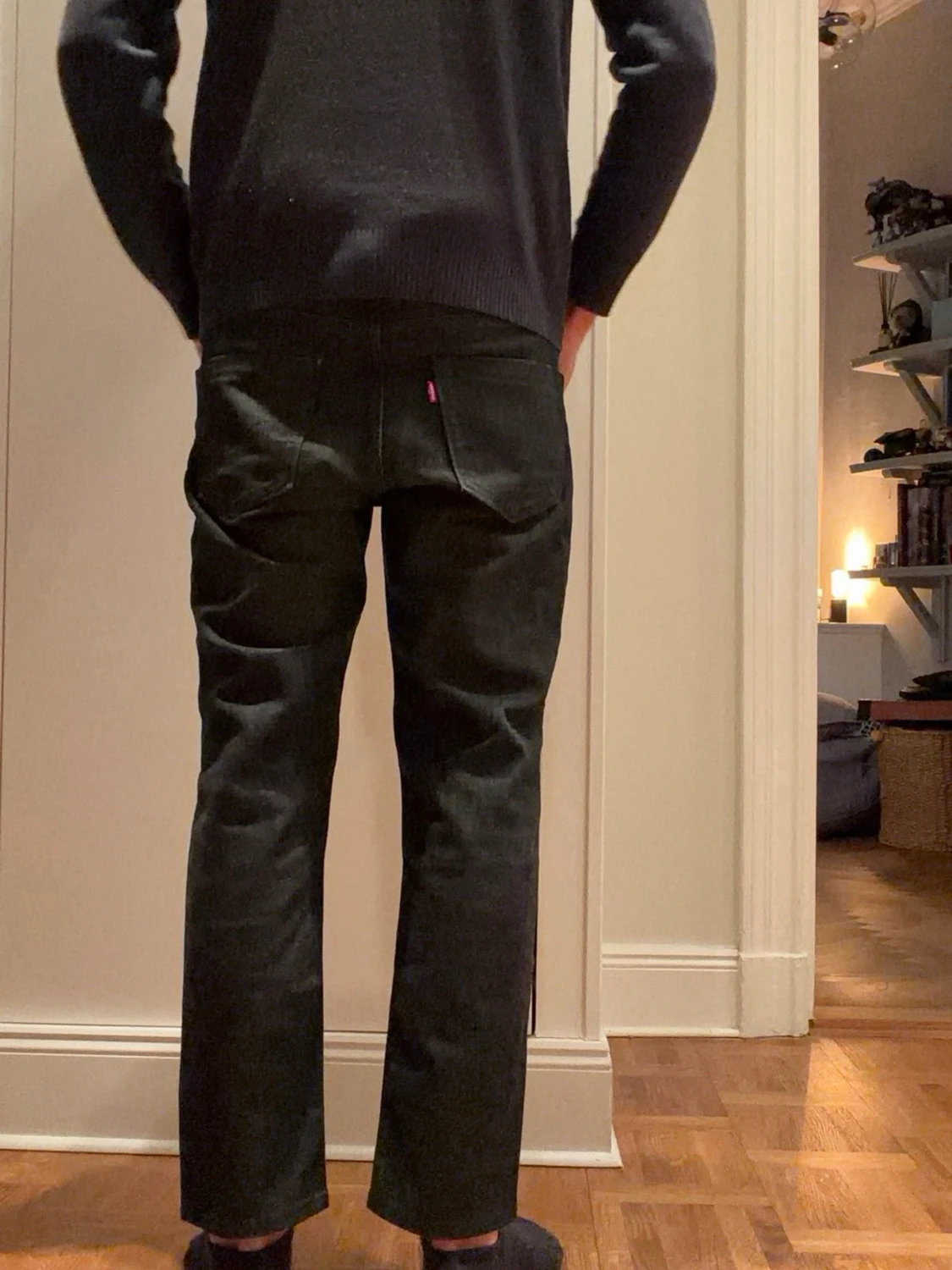 Svarta raka jeans från Levi's - 1