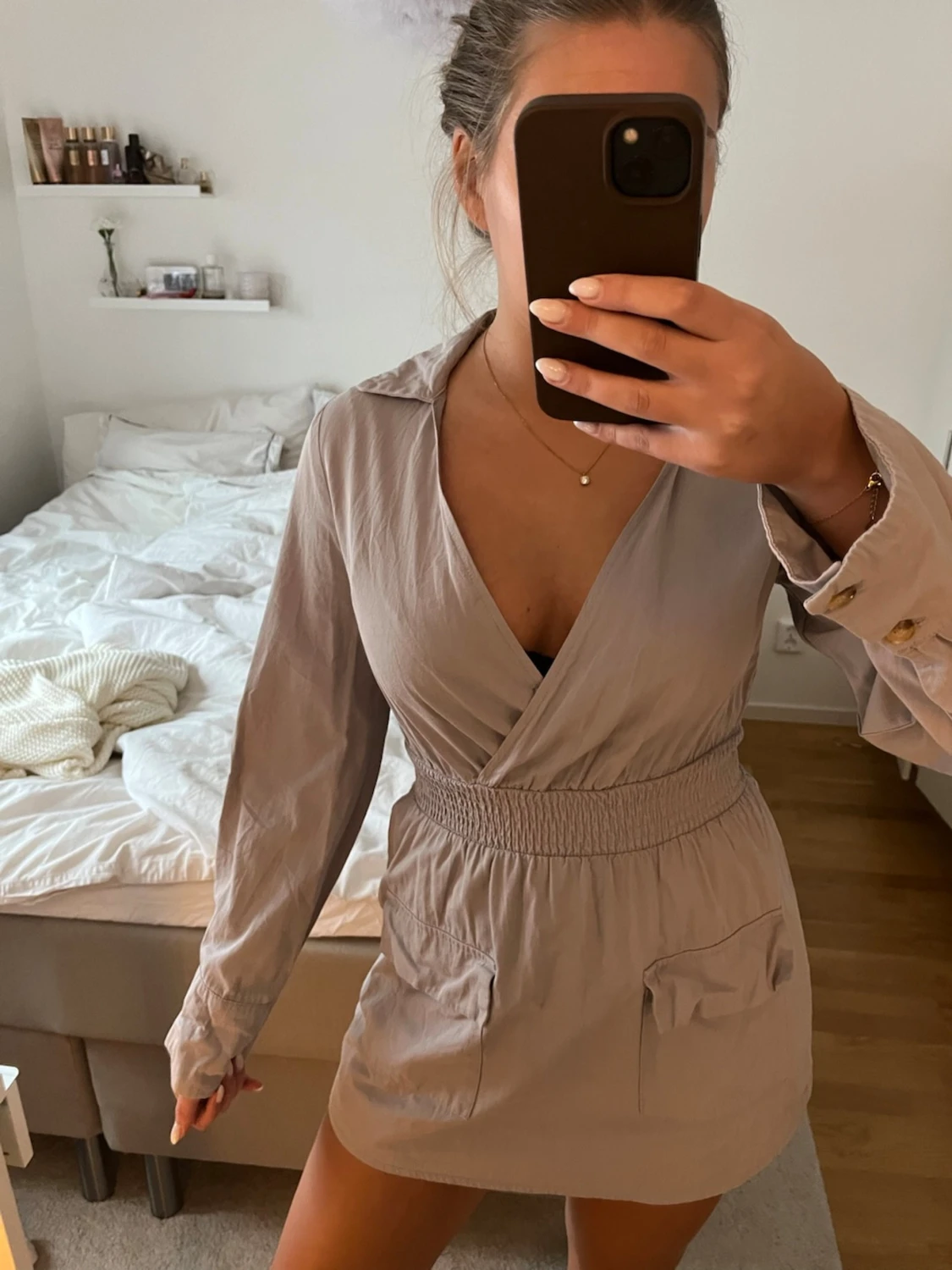 Skjort klänning  - 1