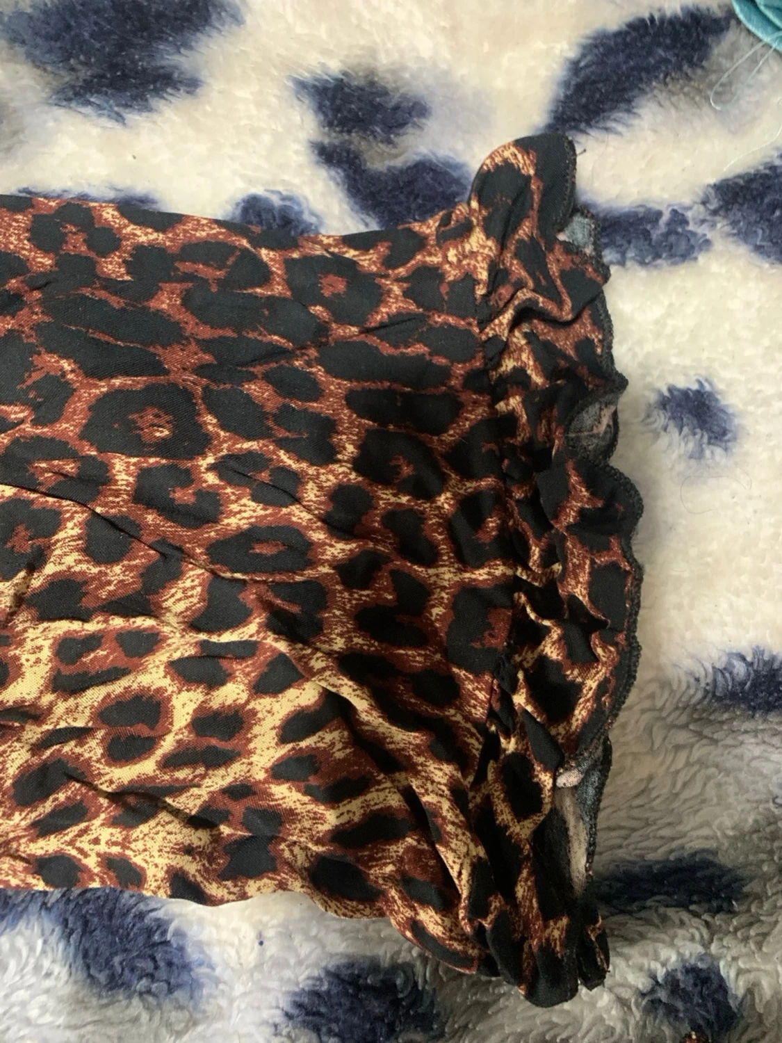 Leopardmönstrade byxor  - 1