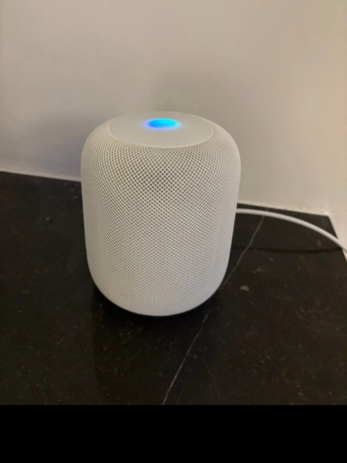 Vit Apple HomePod smart högtalare - 4
