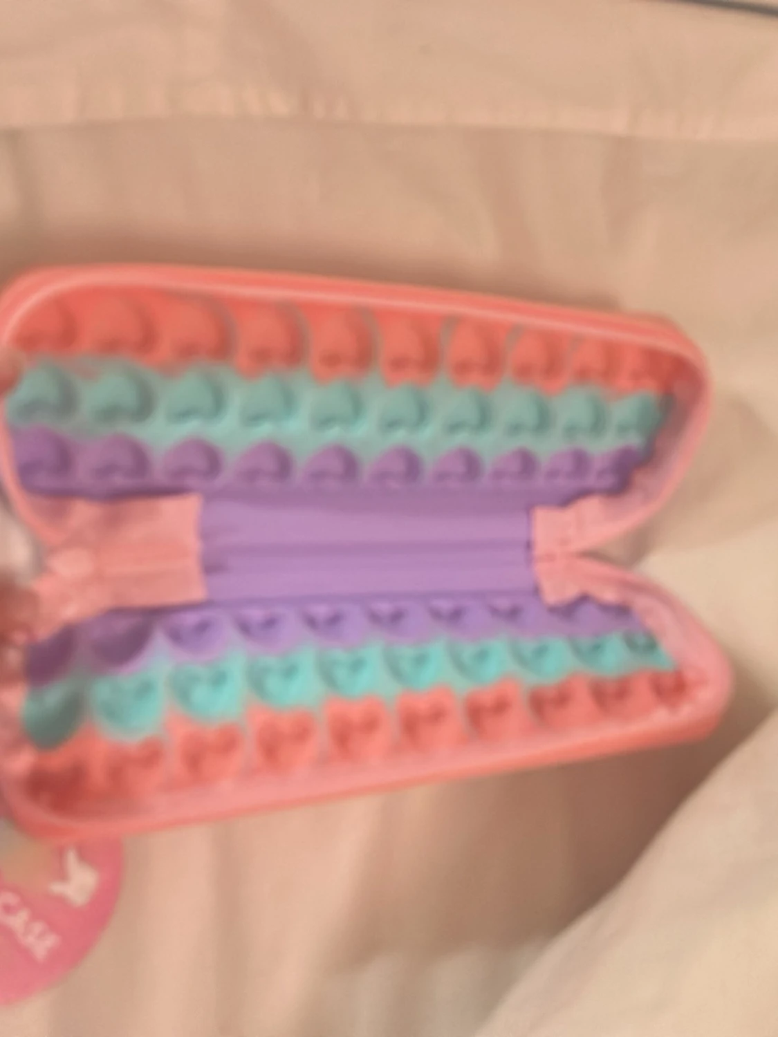 Pop It pennfodral i pastellfärger - 1