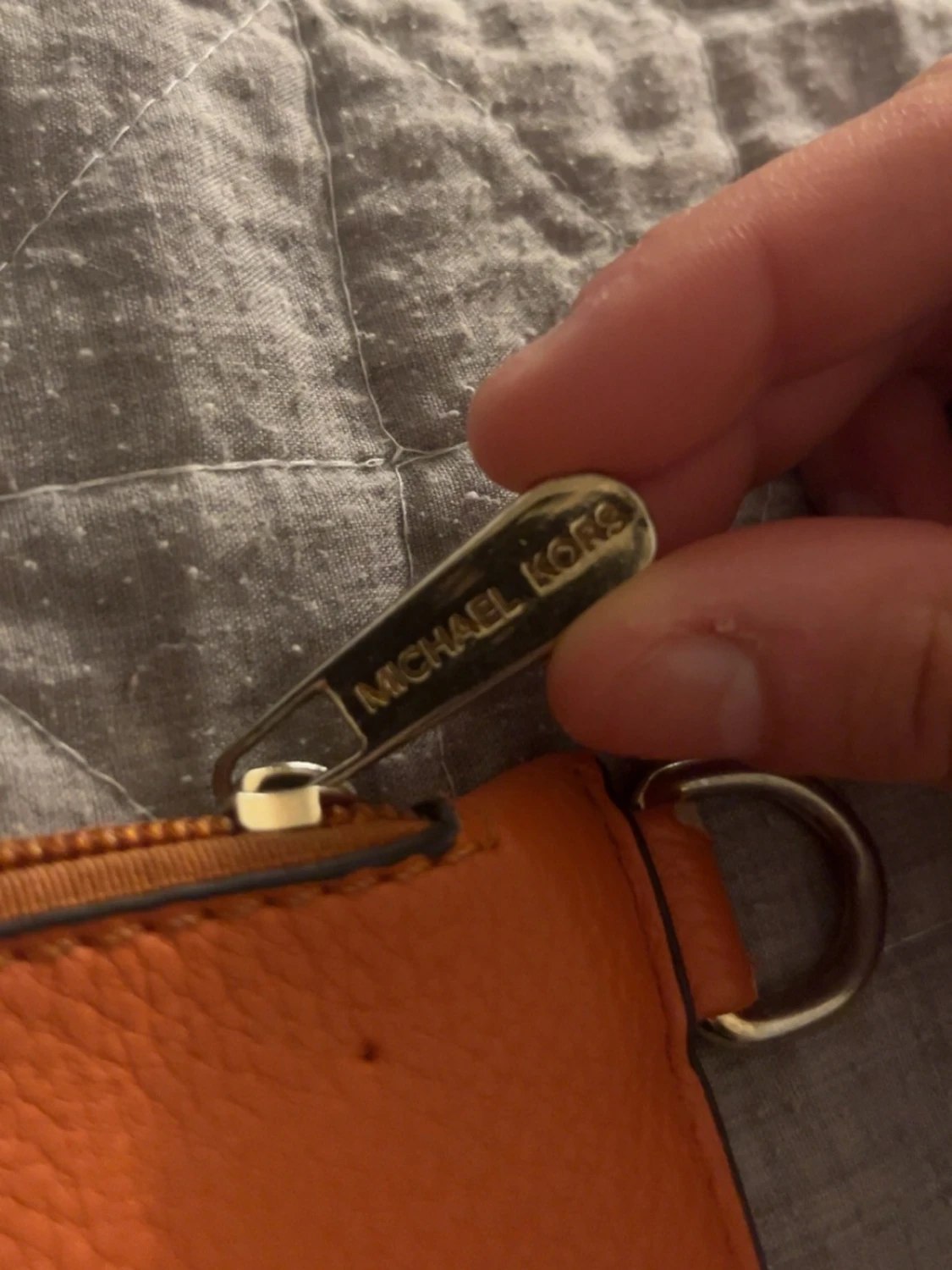 Orange plånbok Michael Kors - 2