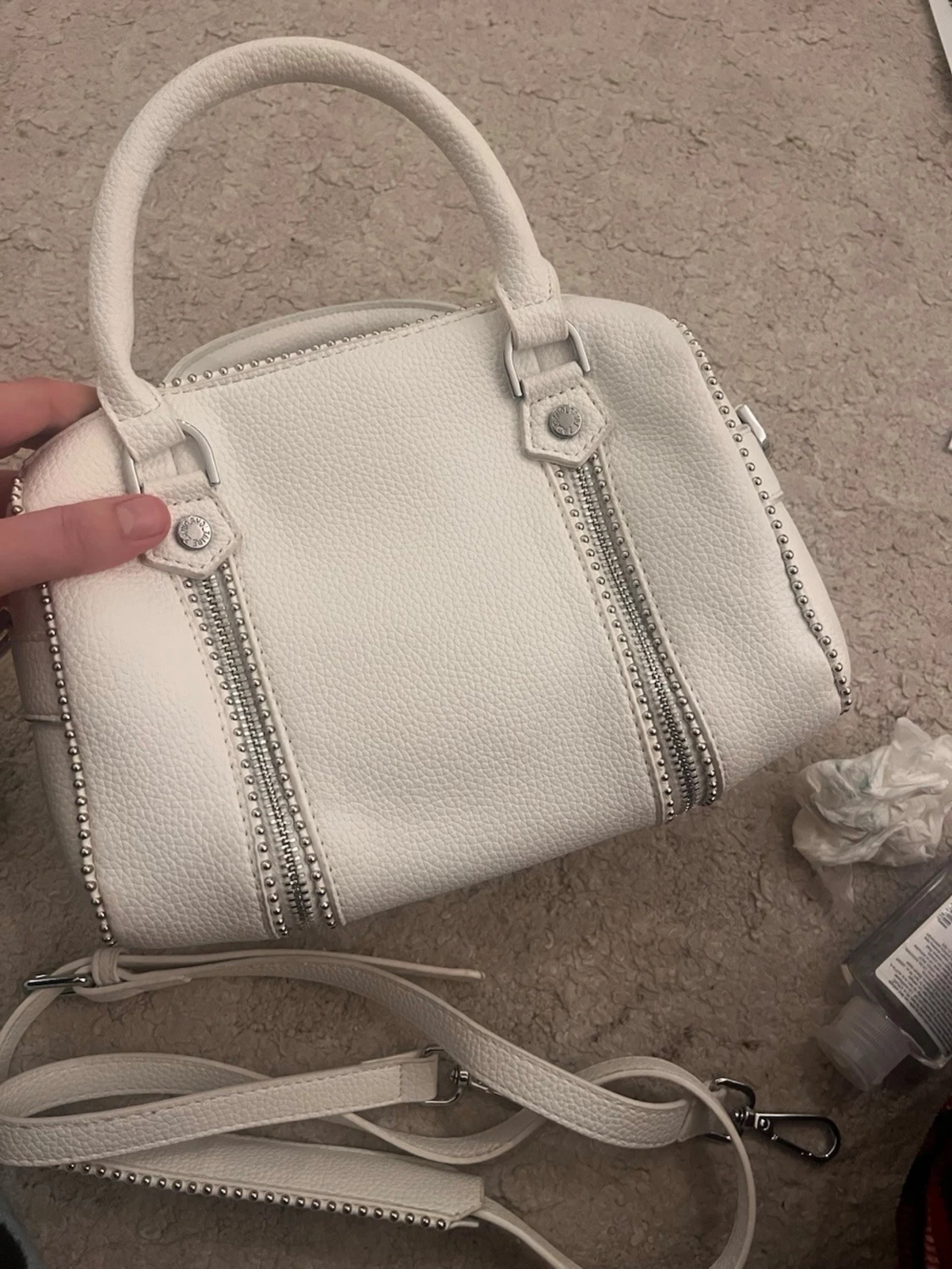 Vit handväska  - 1