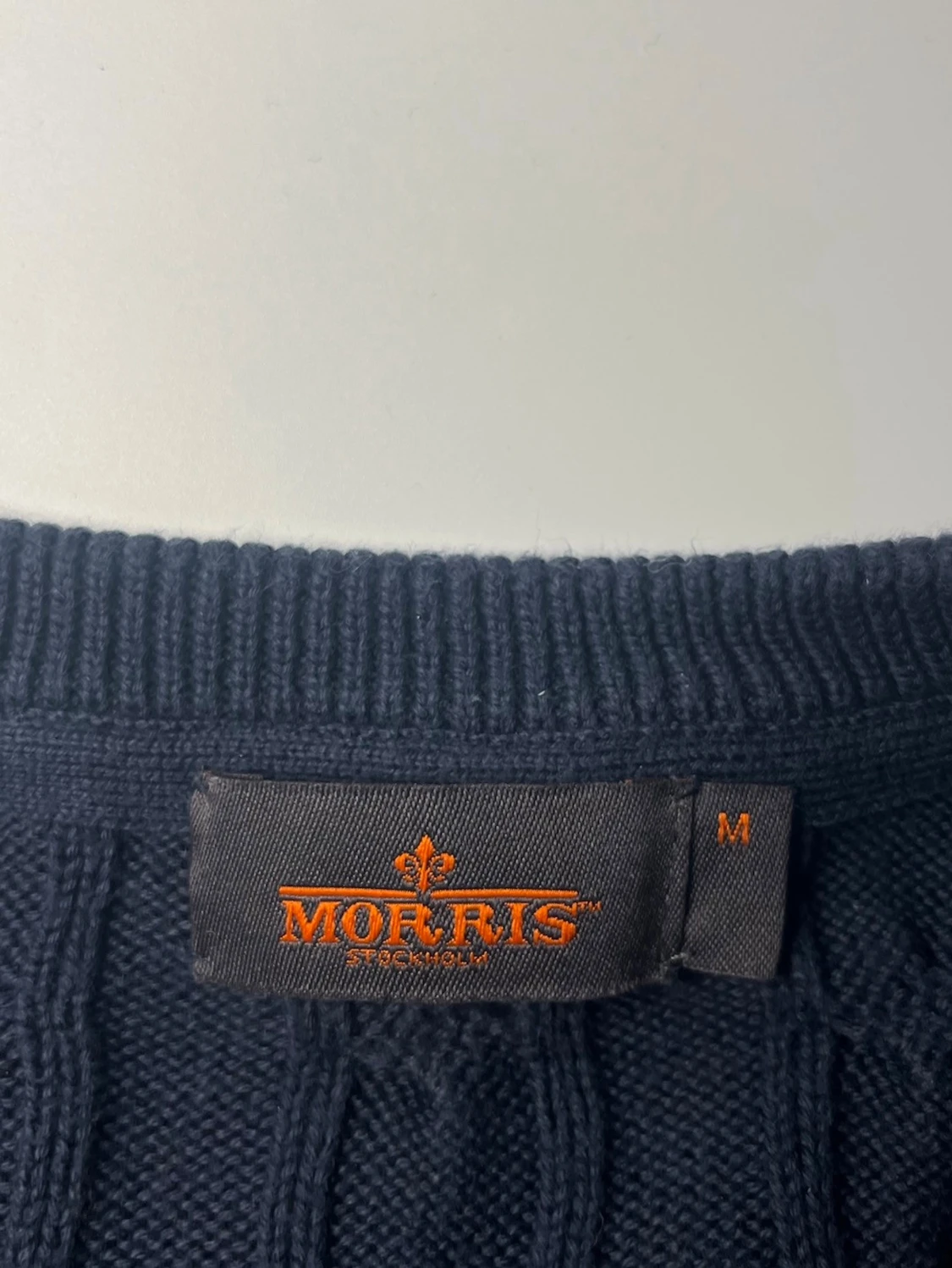 Kabelstickad Morris tröja - 1