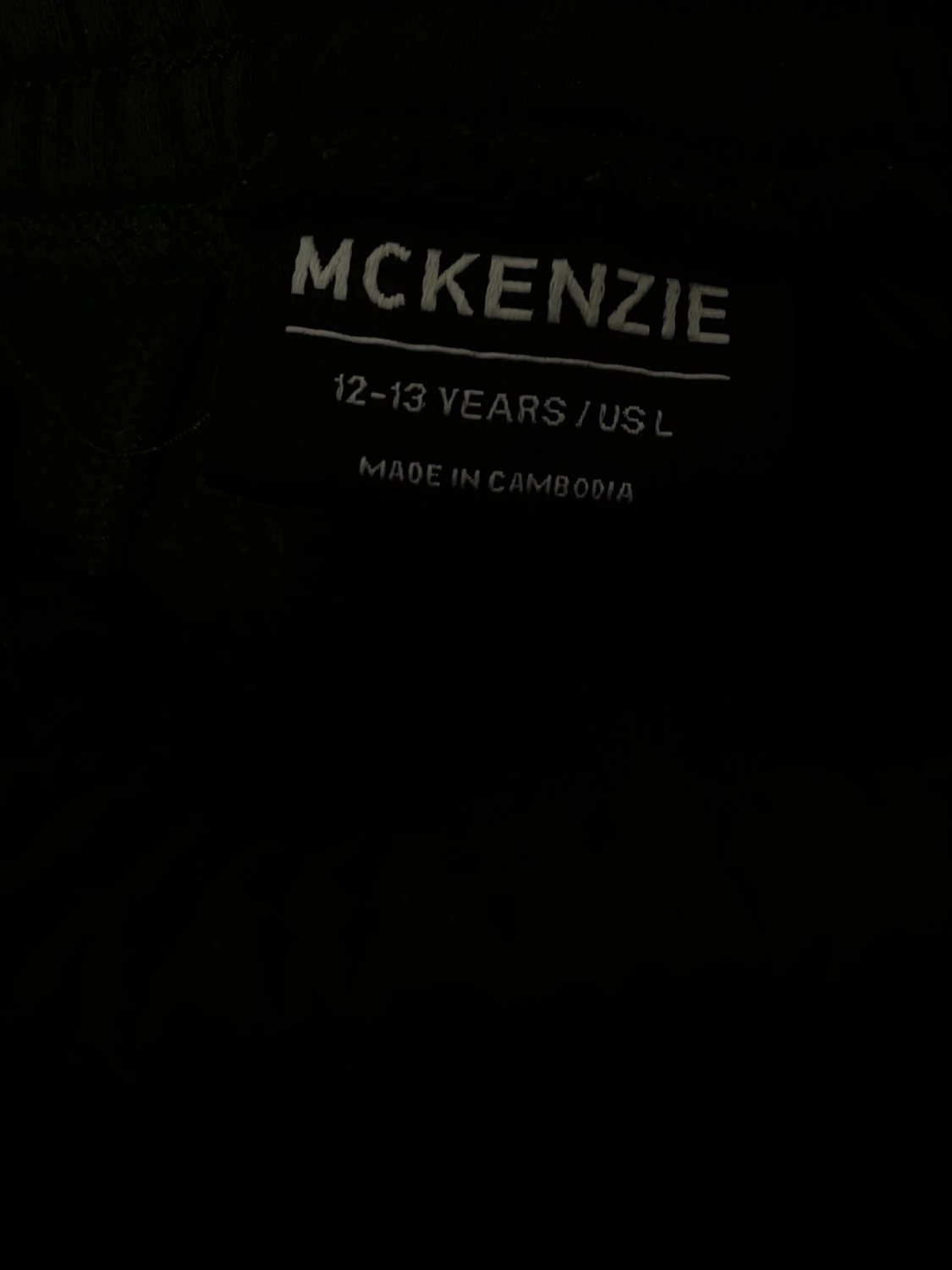 Svarta mjukisbyxor från McKenzie