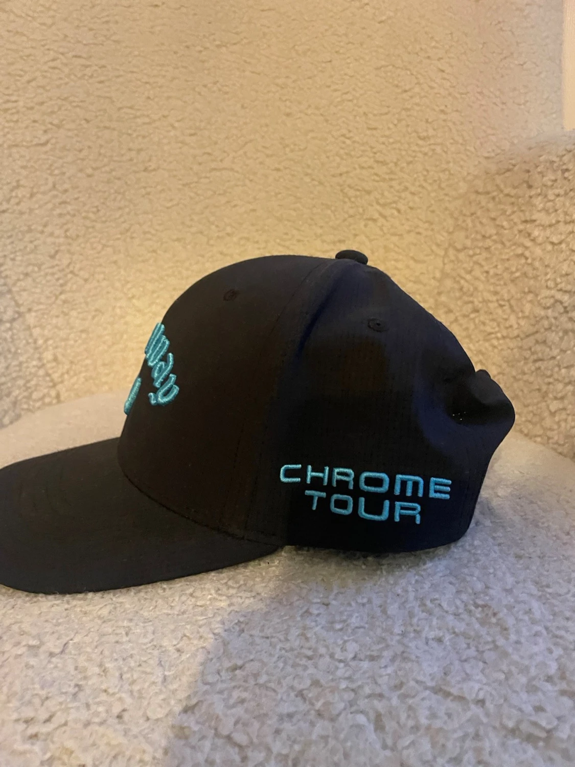 Svart Callaway keps med blå brodyr - 1