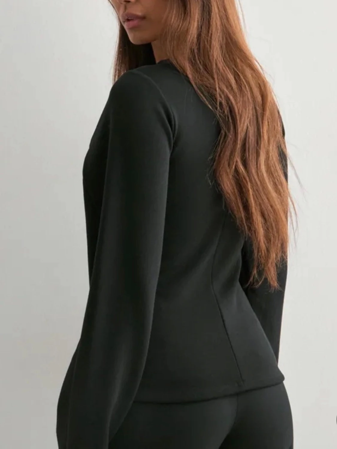 Svart Cardigan med knappar  - 1