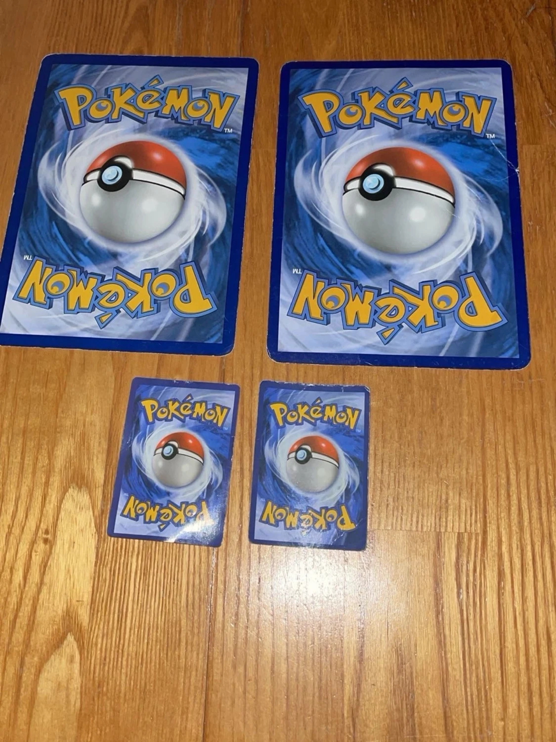 Pokémon jumbo- och vanliga samlarkort - 1