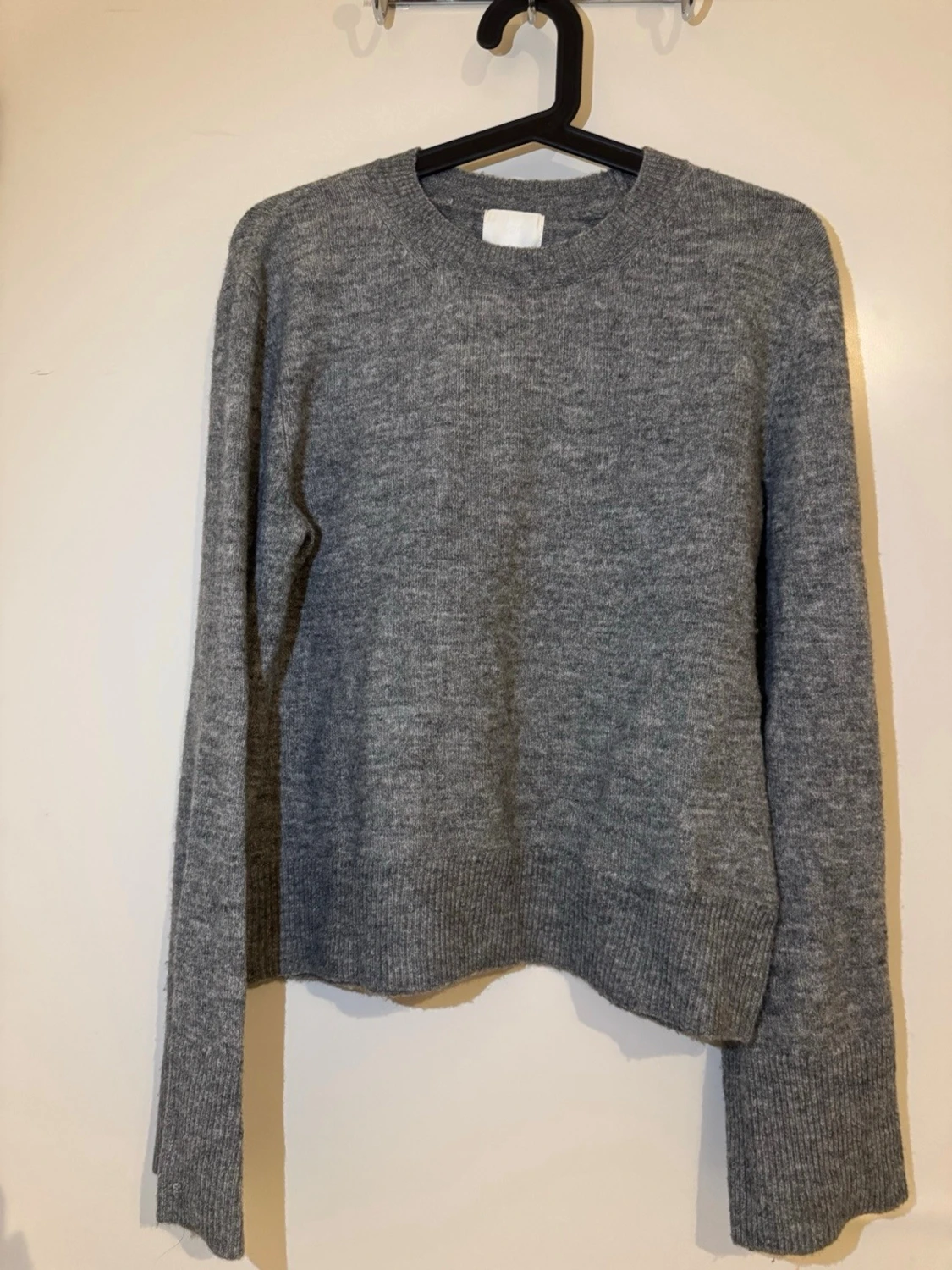 Grå stickad tröja från H&M - 2