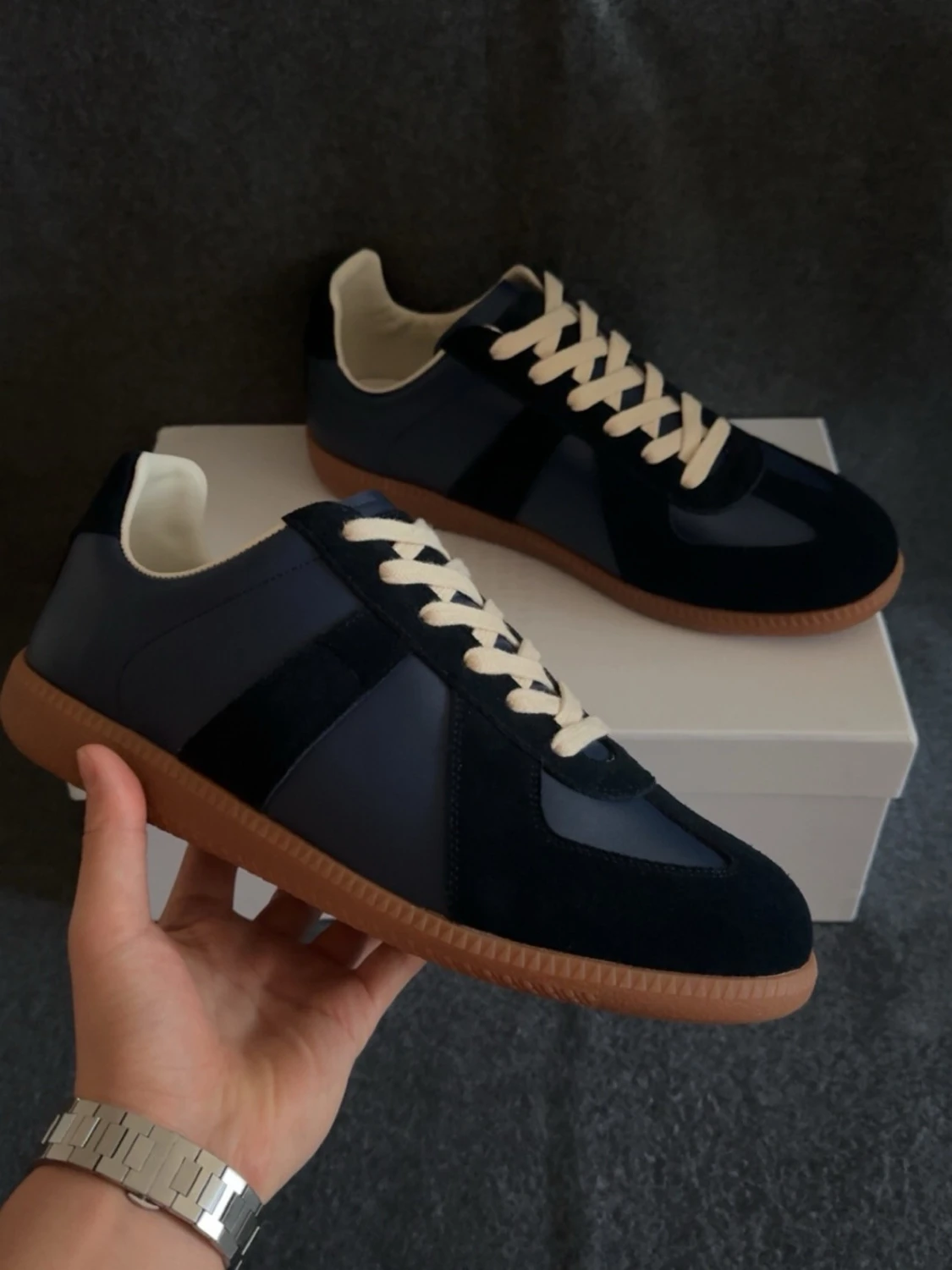 Mörkblå Maison Margiela Gats - 2