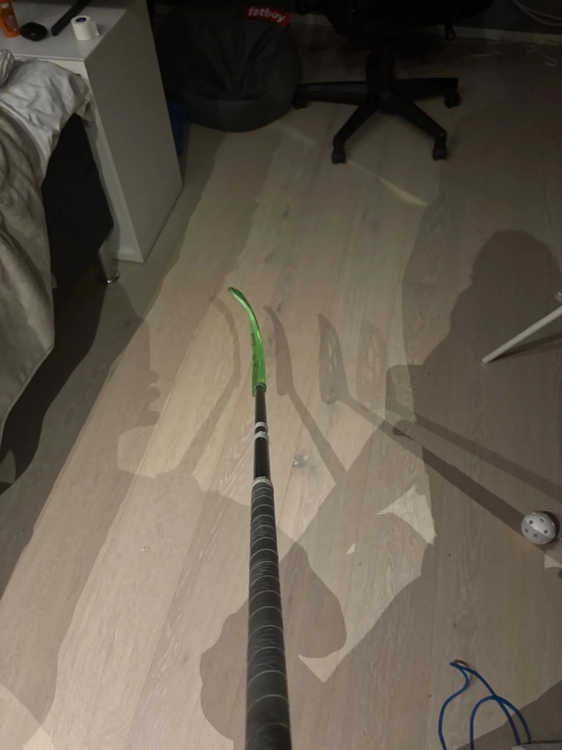 Grön innebandyklubba Oxdog - 1