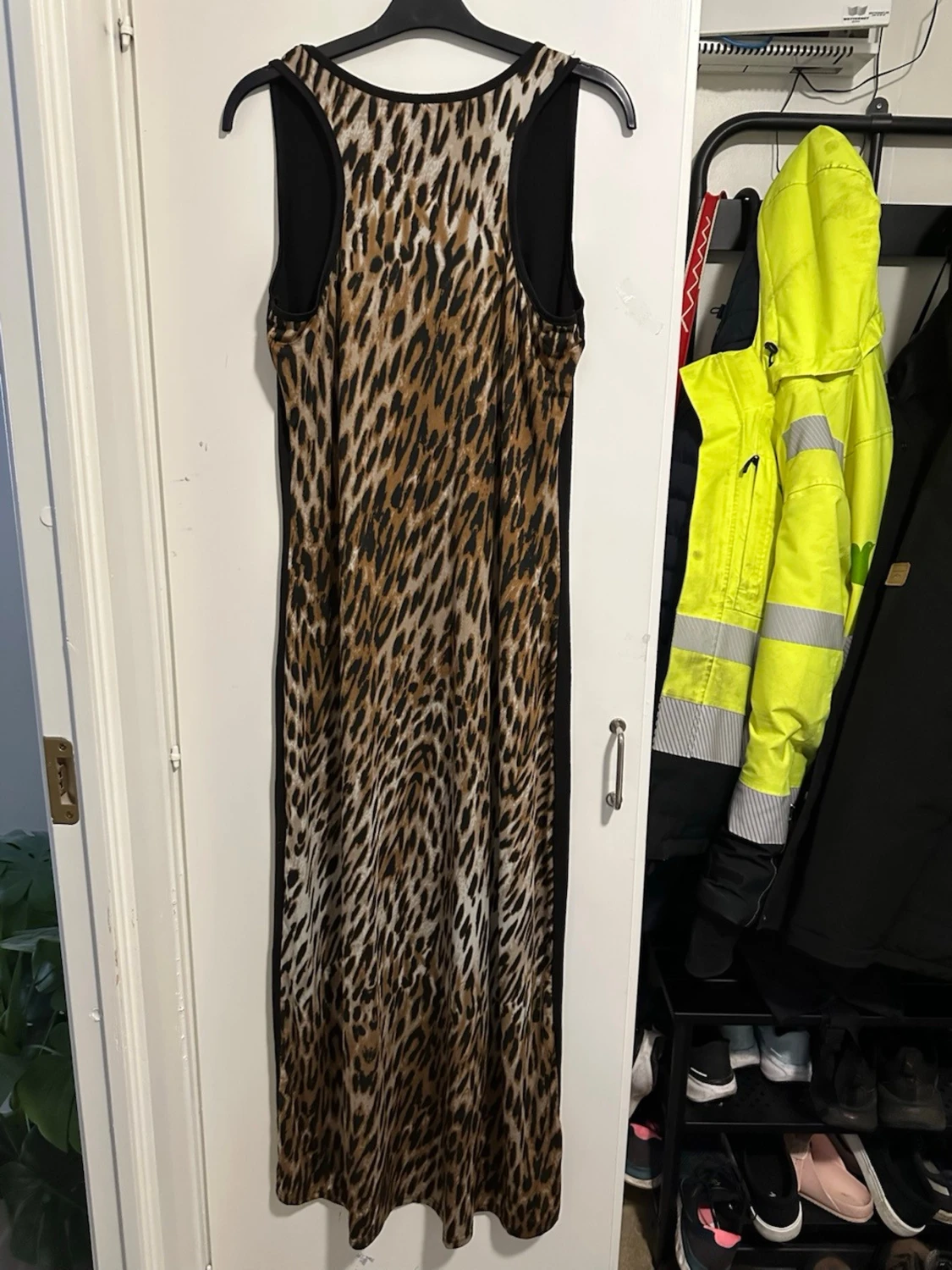 Leopardmönstrad långklänning Just Love strl: L - 3