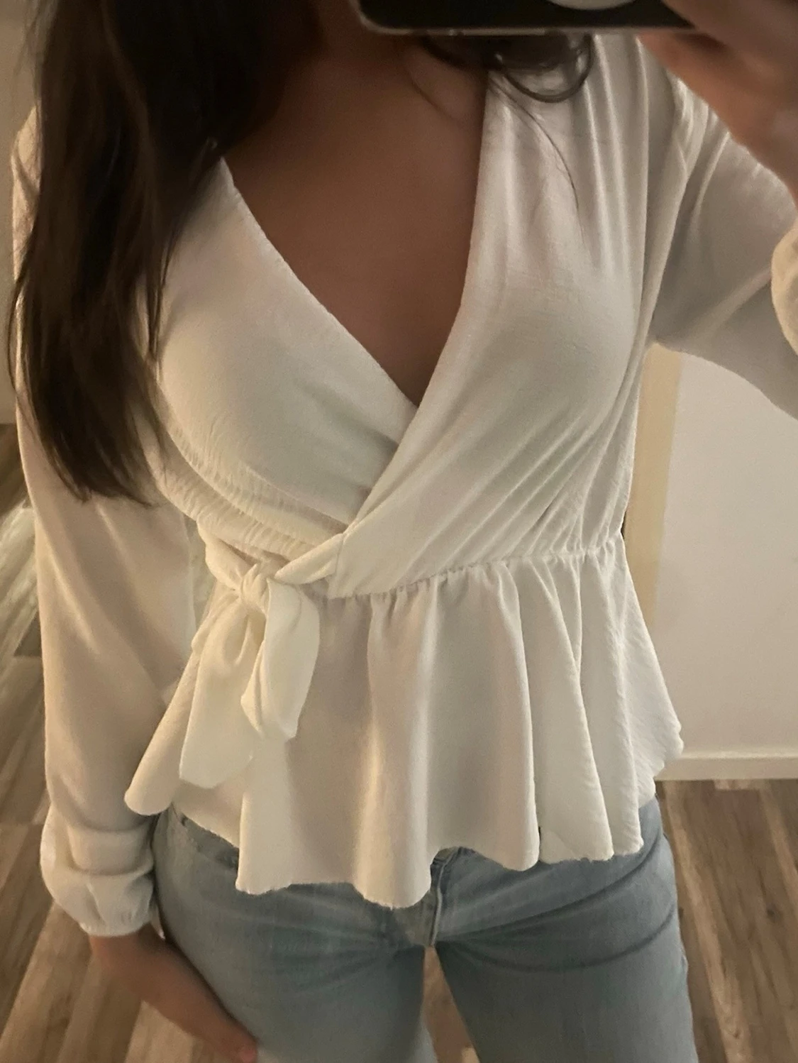 Vit blus - 1