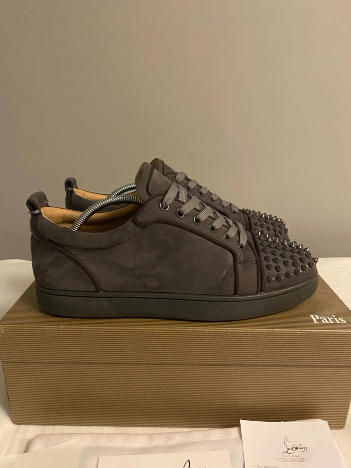 Christian Louboutin grå sneakers - 2