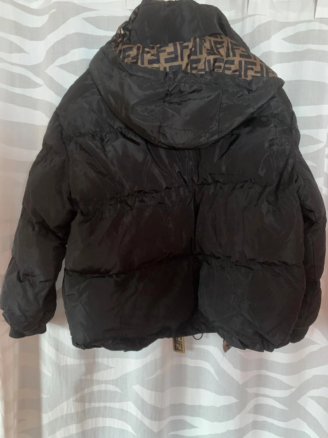 Svart pufferjacka  - 2