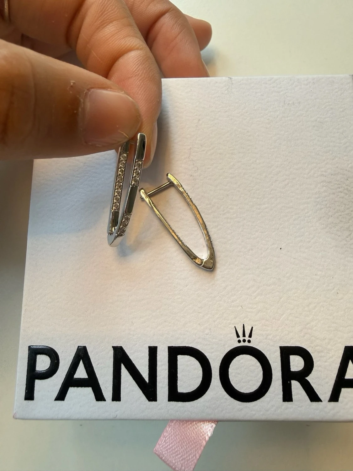 Silvriga örhängen  - 6