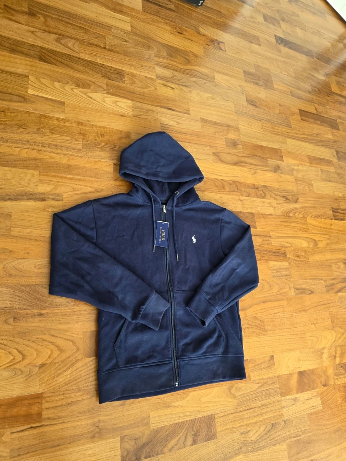 Mörkblå hoodie från Ralph Lauren - 5