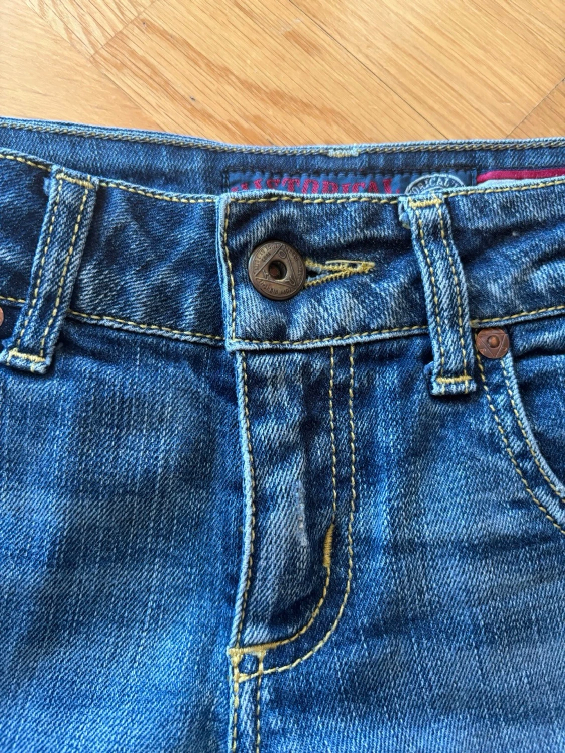 Blå jeanskjol från Roy Rogers - 6