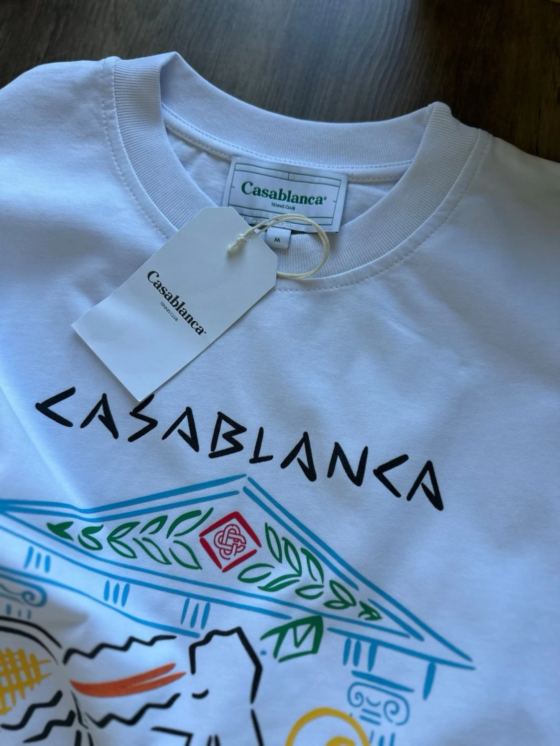 Vit T-shirt  - 1